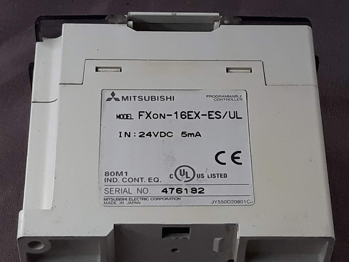 Mitsubishi FX0N-16EX-ES/UL Programmable Controller CPU
