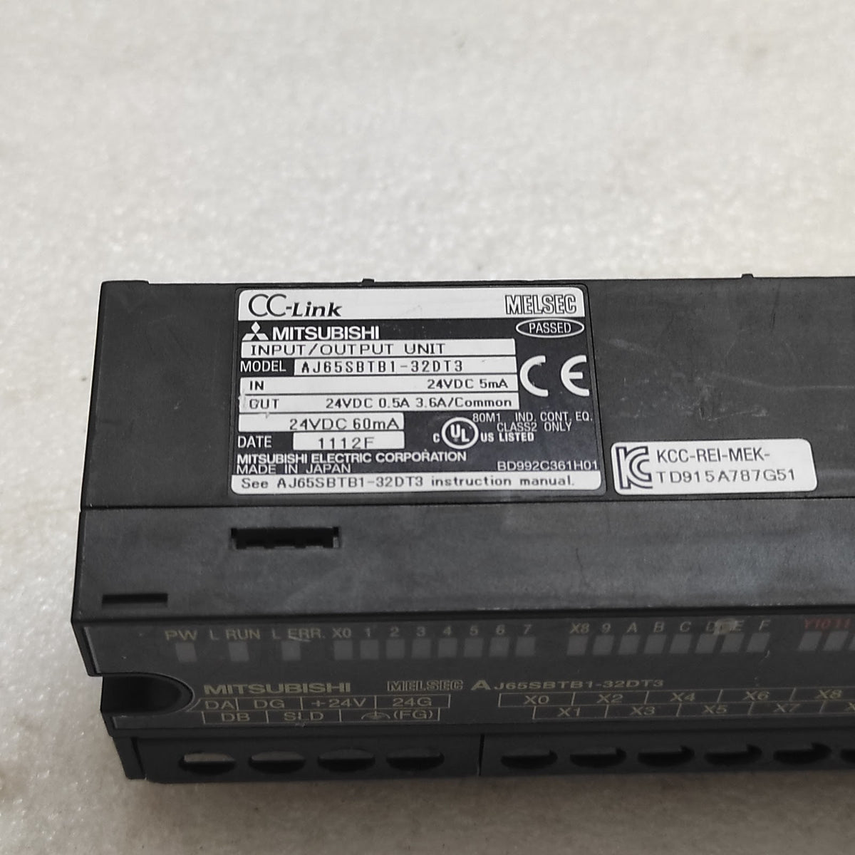 MITSUBISHI AJ65SBTB1-32DT3 INPUT/OUTPUT UNIT
