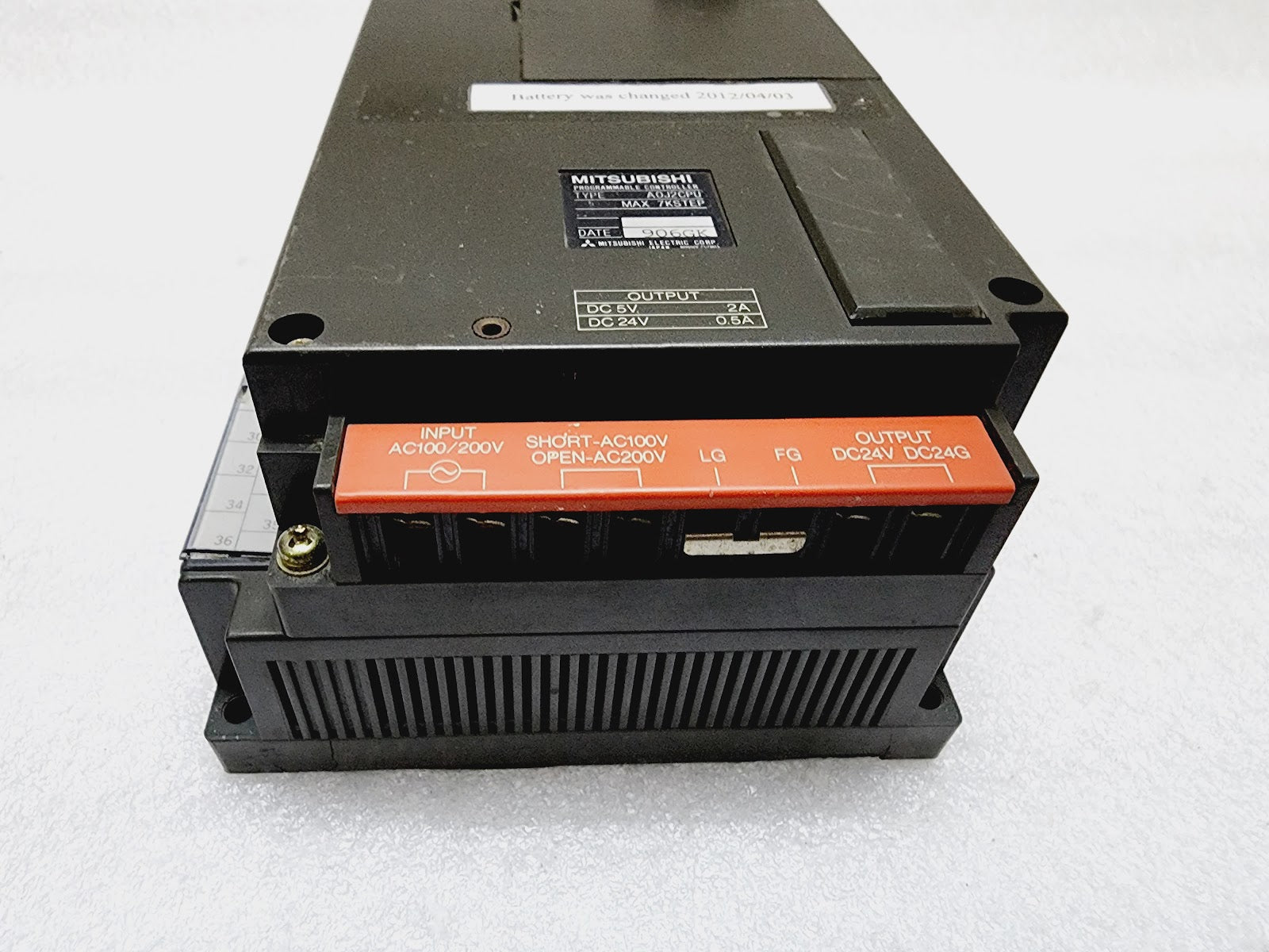 MITSUBISHI AOJ2CPU PROGRAMMABLE CONTROLLER