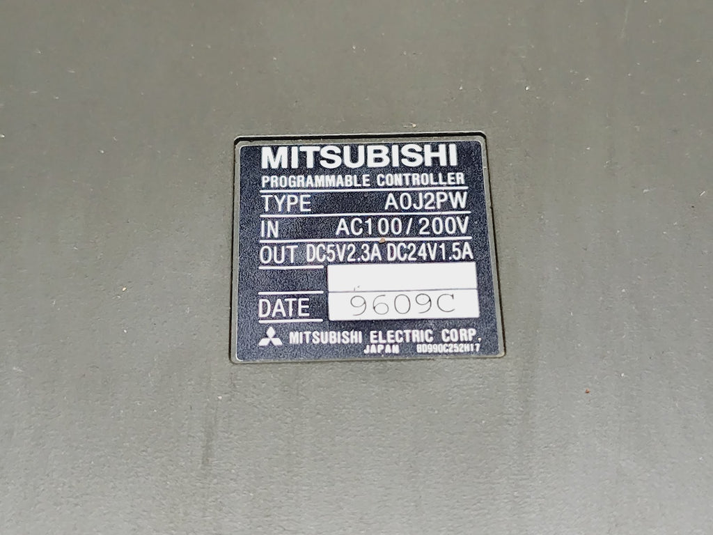 MITSUBISHI AOJ2PW PLC MODULE