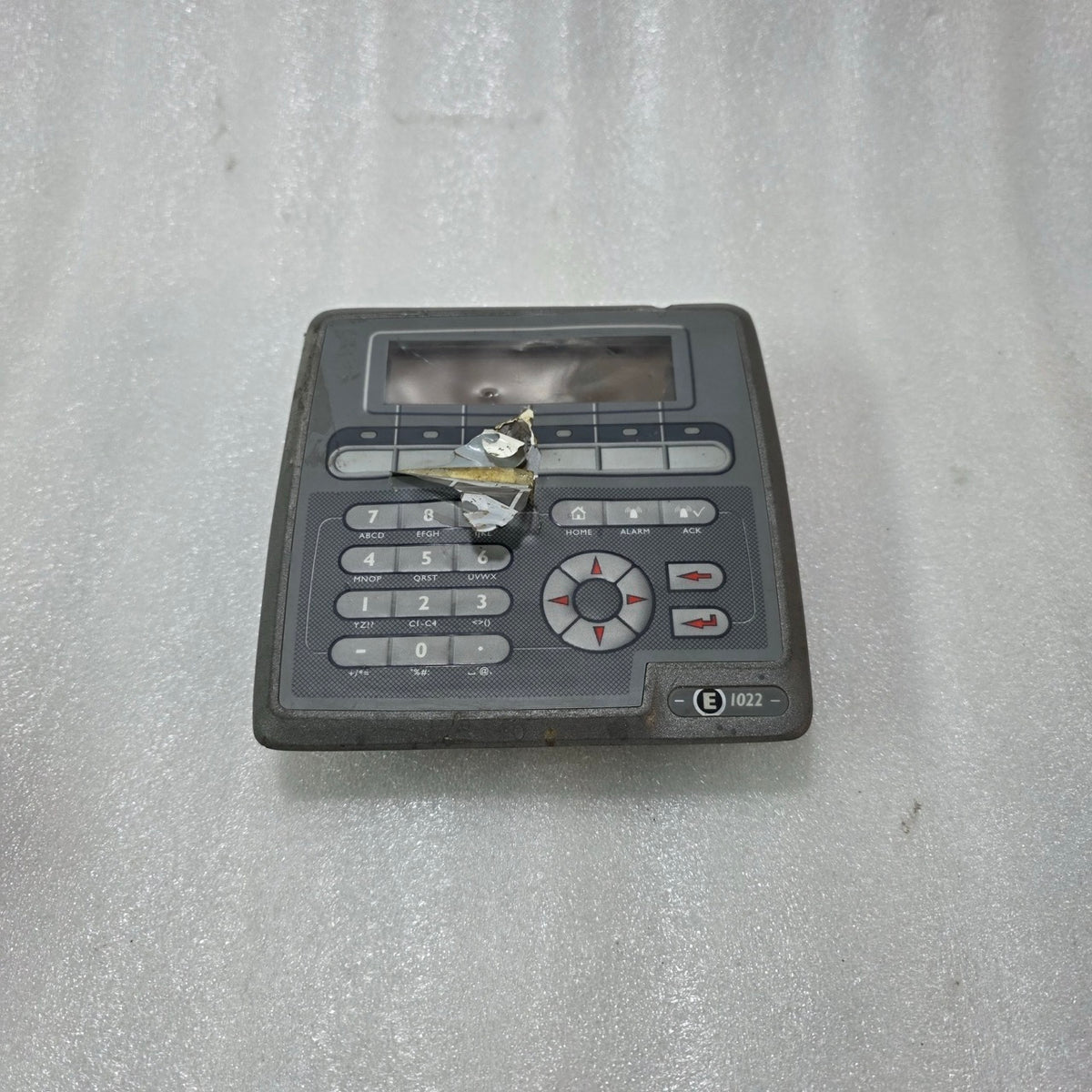 MITSUBISHI BEIJER E1022 OPERATOR PANEL HMI (NON WORKING ) FOR PARTS