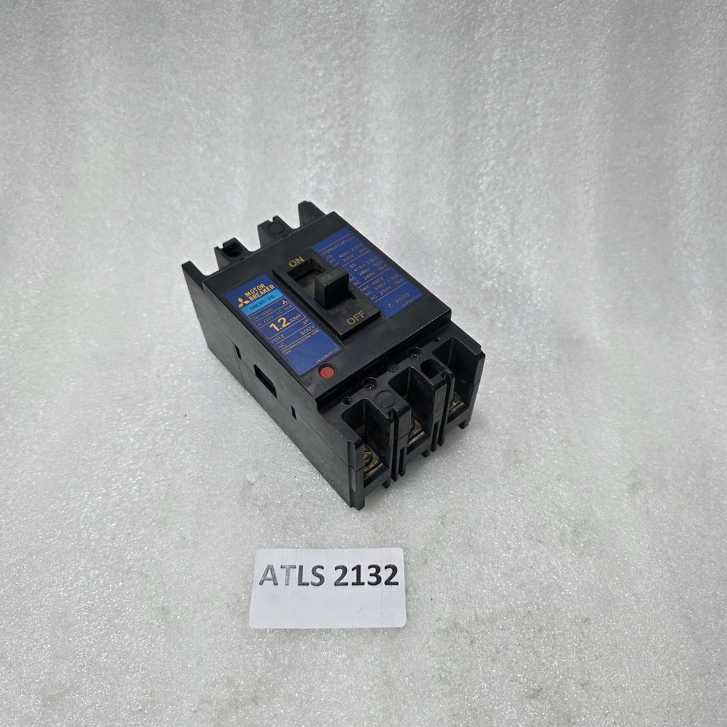 MITSUBISHI MB30-SS MOTOR BREAKER 1.2A 3 POLE MPCB 500V AC