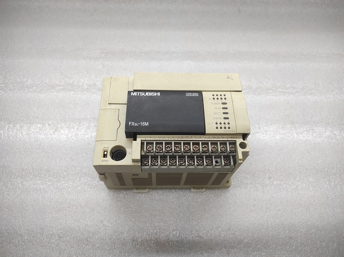 MITSUBISHI FX3U-16MT/ESS PROGRAMMABLE CONTROLLER