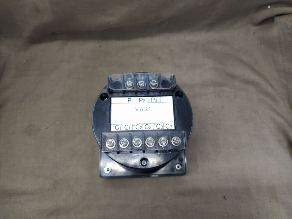 Mitsubishi LP-110NVAR Var Meter 2000 KVAR 5A CT 2500/5 110V VT 600/110 LEAD-LAG