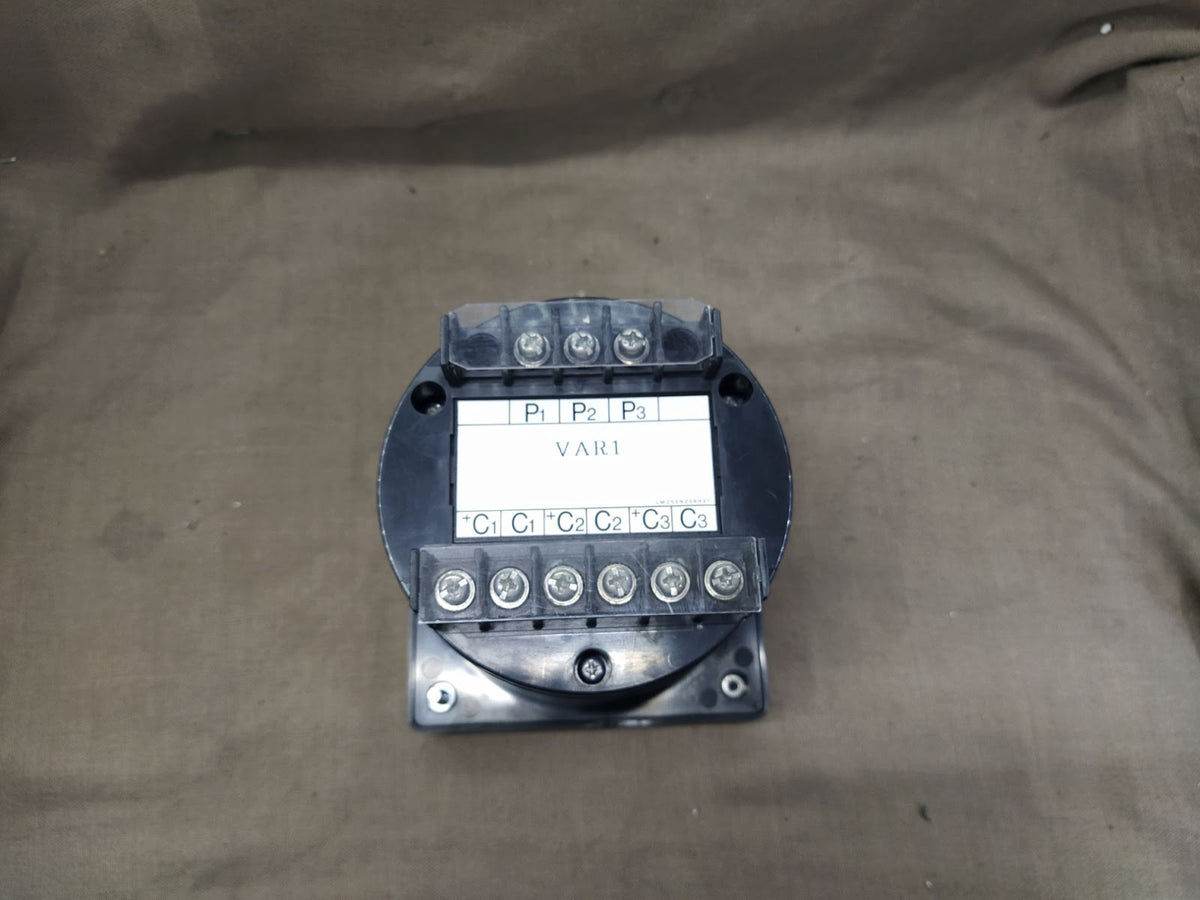 Mitsubishi LP-110NVAR Var Meter 2000 KVAR 5A CT 2500/5 110V VT 600/110 LEAD-LAG