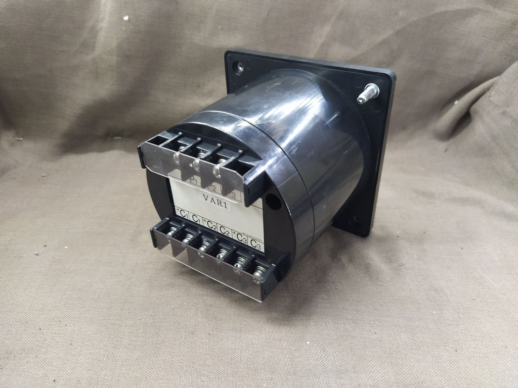 Mitsubishi LP-110NVAR Var Meter 2000 KVAR 5A CT 2500/5 110V VT 600/110 LEAD-LAG