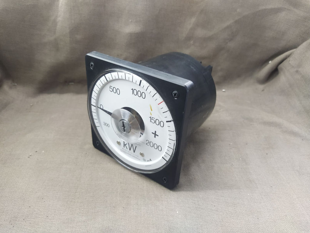 Mitsubishi LP-110NW Watt Meter Power Meter 0-2000kW CT 2500/5 VT 600/110 110V 5A