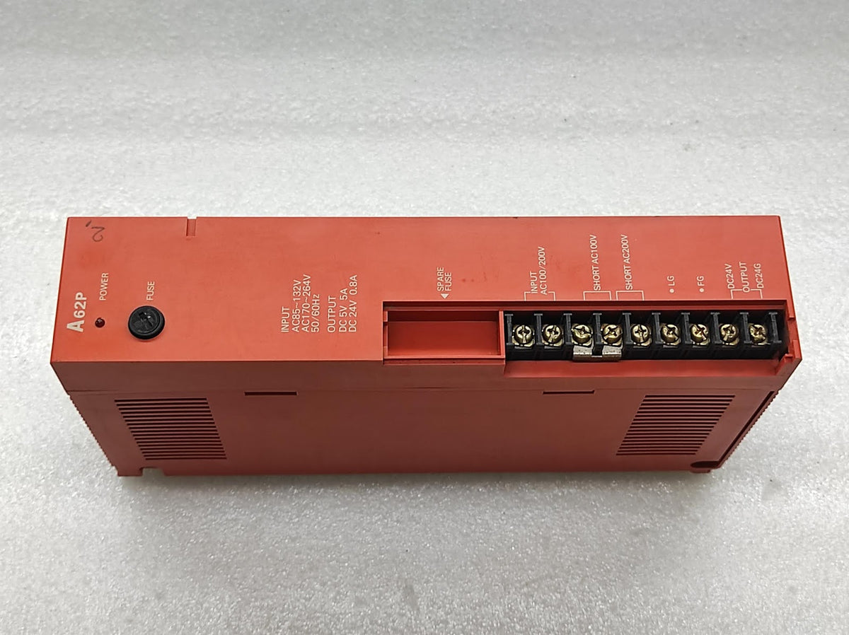 MITSUBISHI MELSEC A62P PROGRAMMABLE CONTROLLER