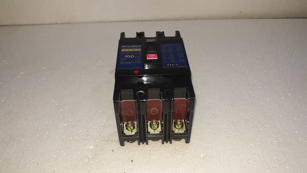 Mitsubishi NF100-SH No Fuse Breaker 100A 3P 660V NF100SH
