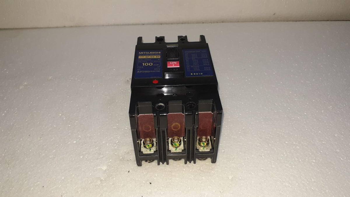 Mitsubishi NF100-SH No Fuse Breaker 100A 3P 660V NF100SH