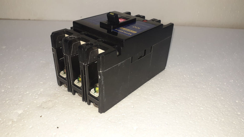 Mitsubishi NF100-SH No Fuse Breaker 100A 3P 660V NF100SH