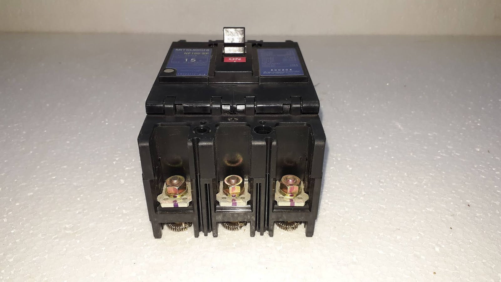 Mitsubishi NF100-SP No-Fuse Breaker 15A 3P 690V NF100SP