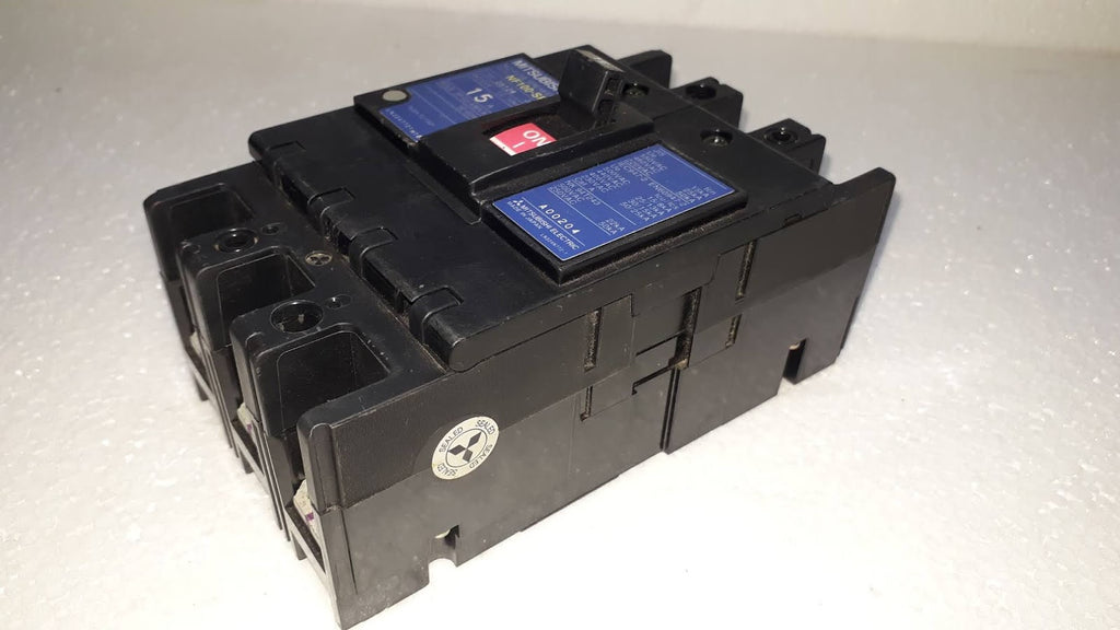 Mitsubishi NF100-SP No-Fuse Breaker 15A 3P 690V NF100SP