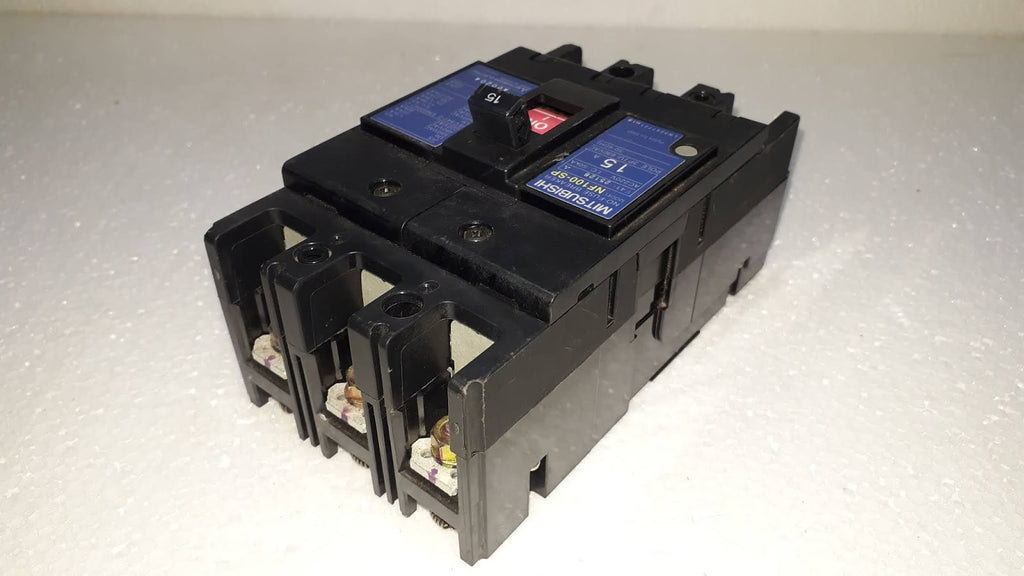 Mitsubishi NF100-SP No-Fuse Breaker 15A 3P 690V NF100SP