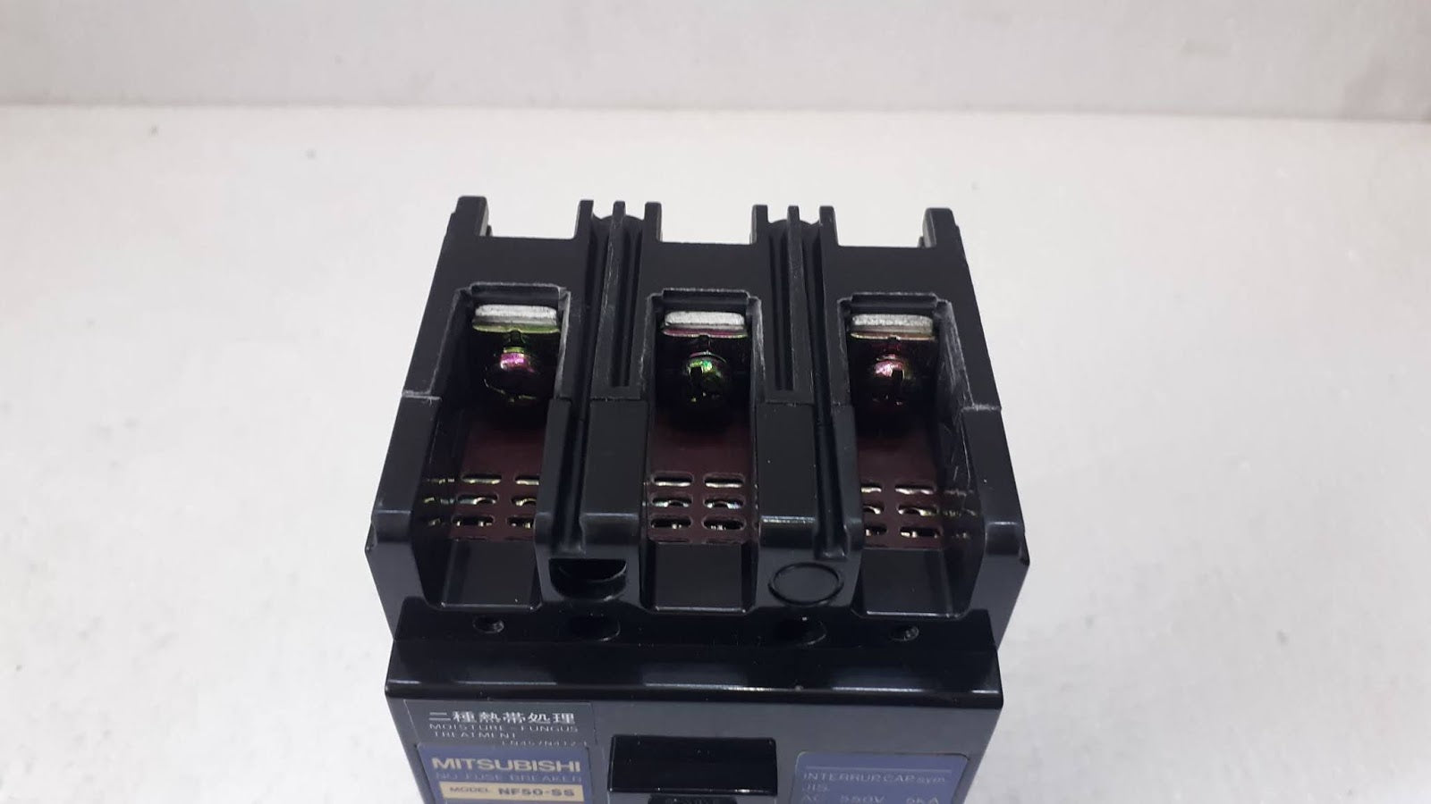 Mitsubishi NF50-SS No-Fuse Breaker 10A 3P 600V NF50SS