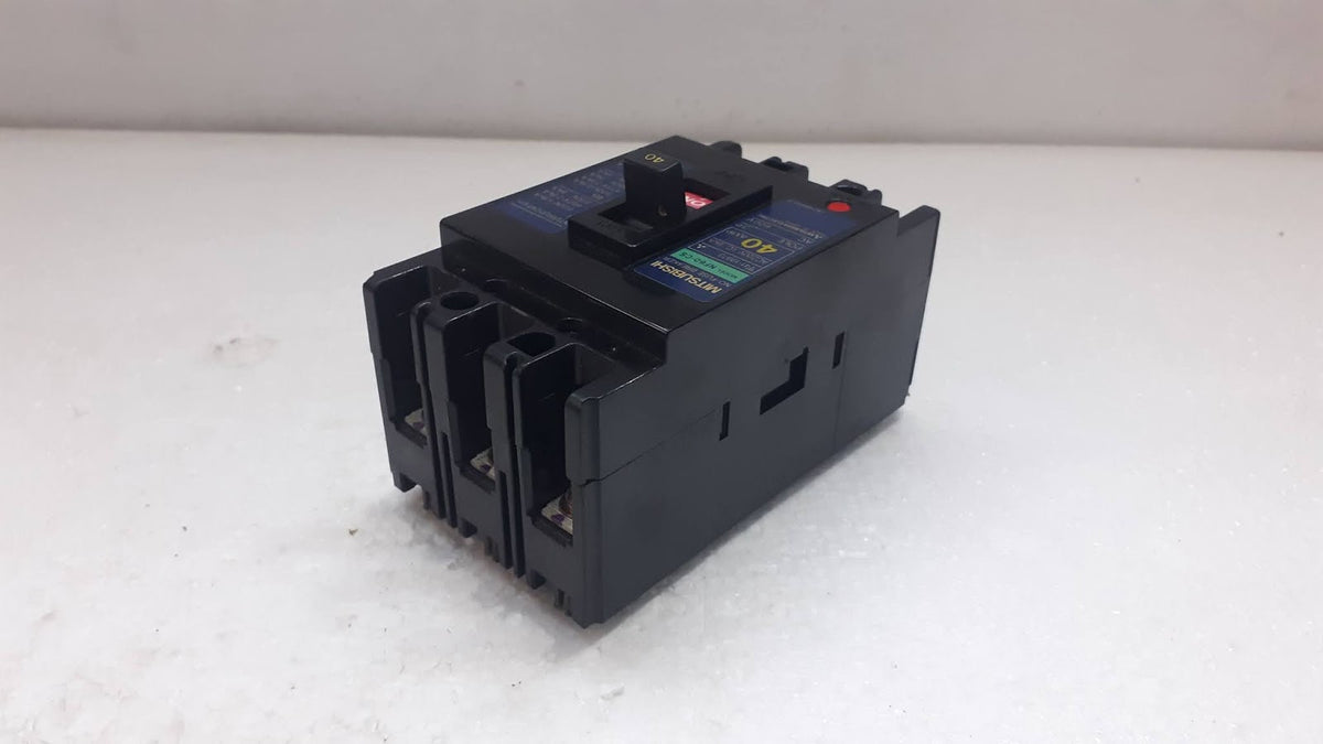 Mitsubishi NF60-CS No-Fuse Breaker 40A 3P 600V NF60CS