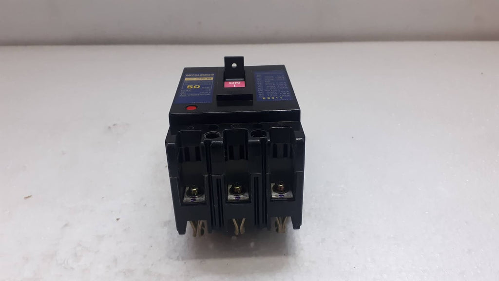 Mitsubishi NF60-SS No-Fuse Breaker 50A 3P 600V NF60SS