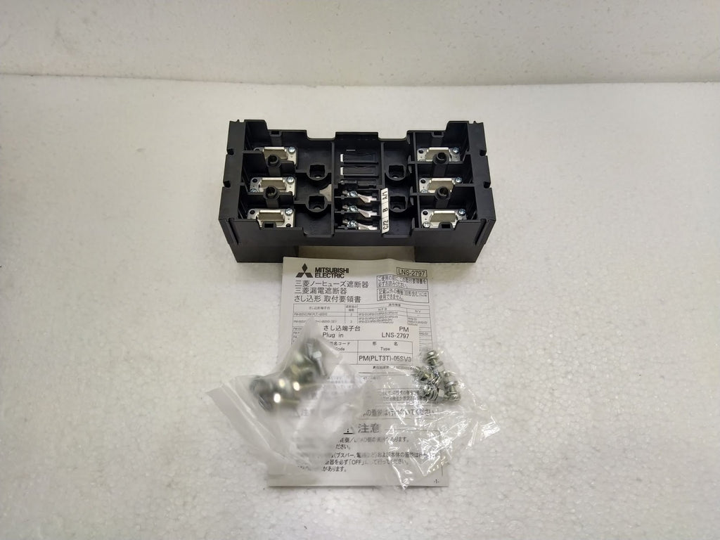 Mitsubishi PM(PLT3T)-05SV3 Terminal Block For Plug IN LNS-2797