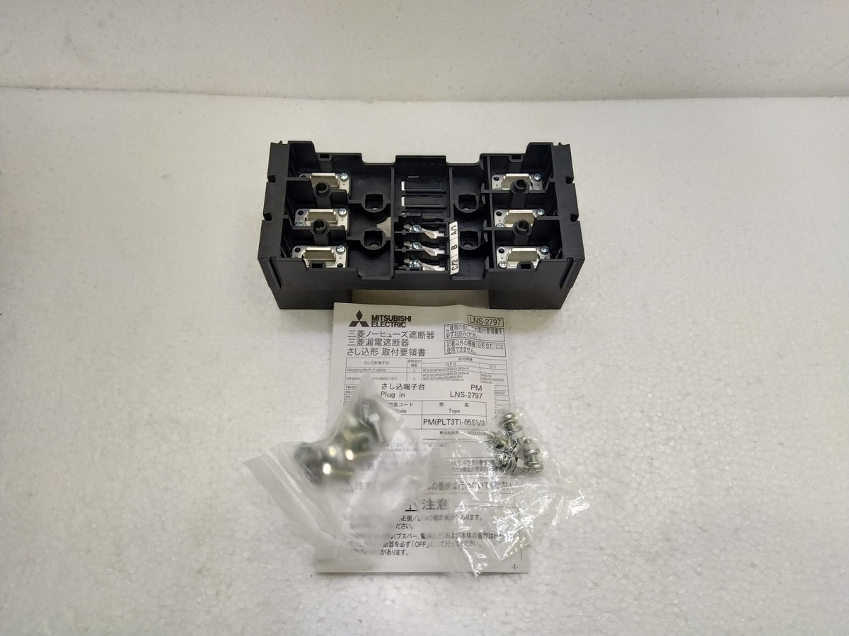 Mitsubishi PM(PLT3T)-05SV3 Terminal Block For Plug IN LNS-2797
