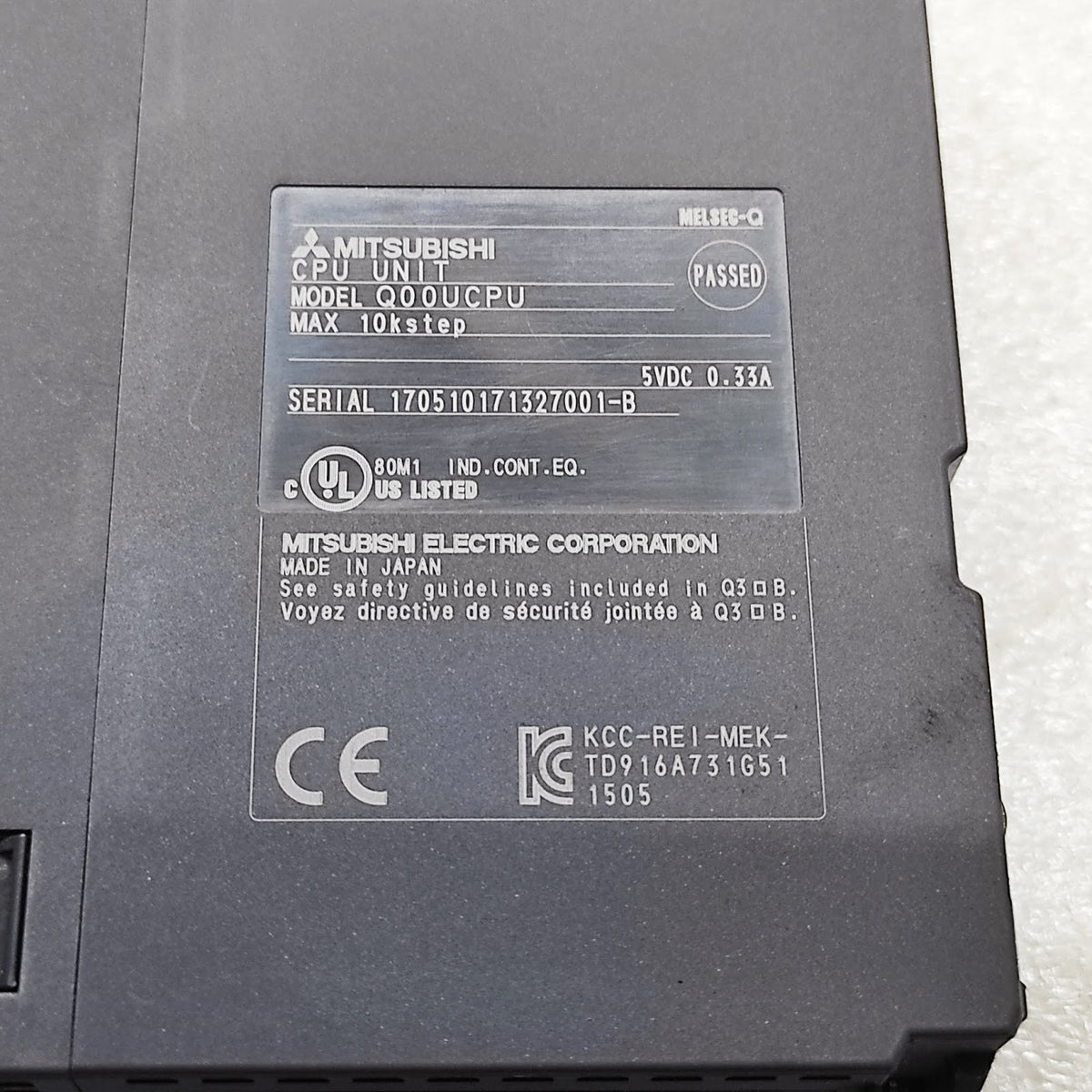 MITSUBISHI Q00UCPU CPU UNIT