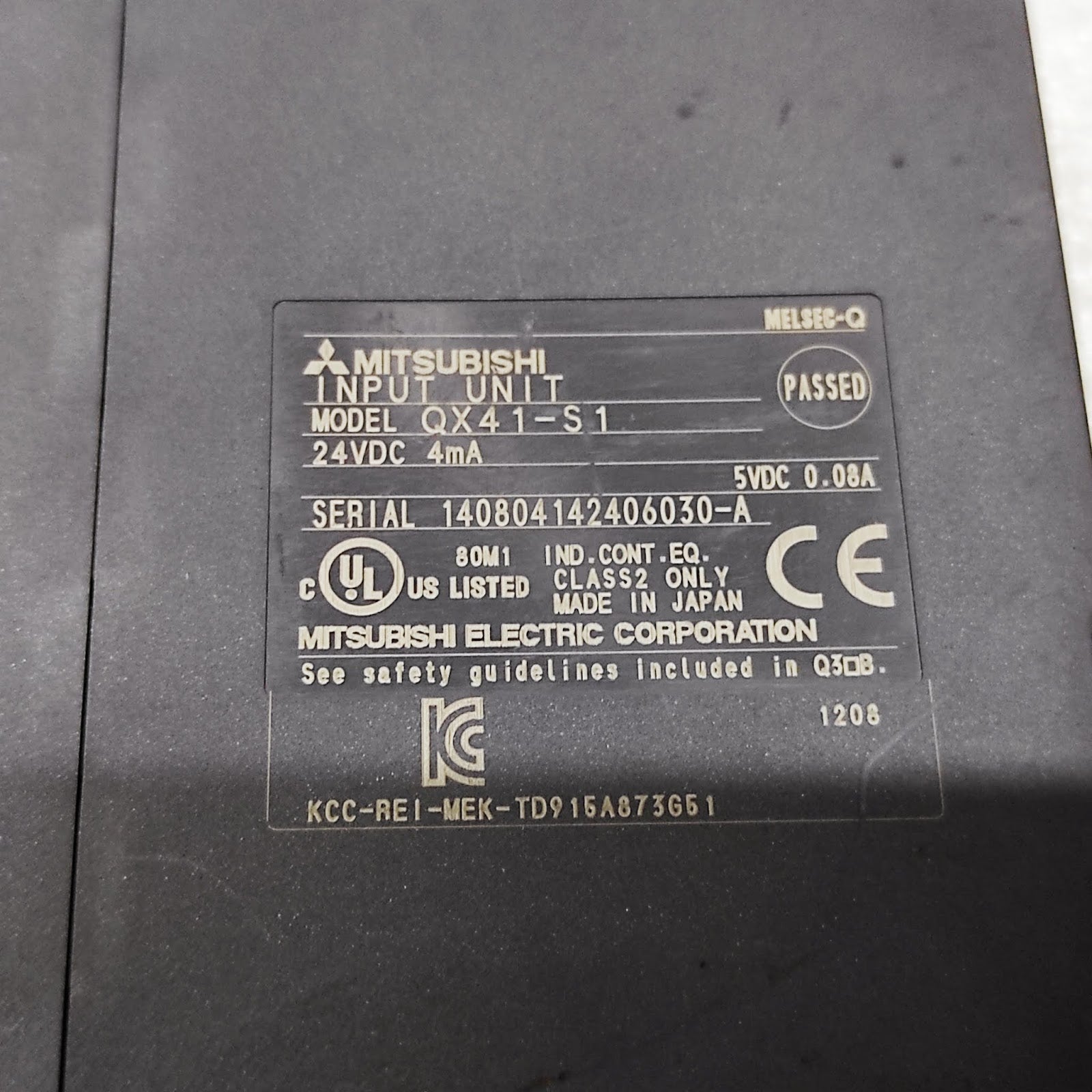 MITSUBISHI QX41-S1 INPUT UNIT