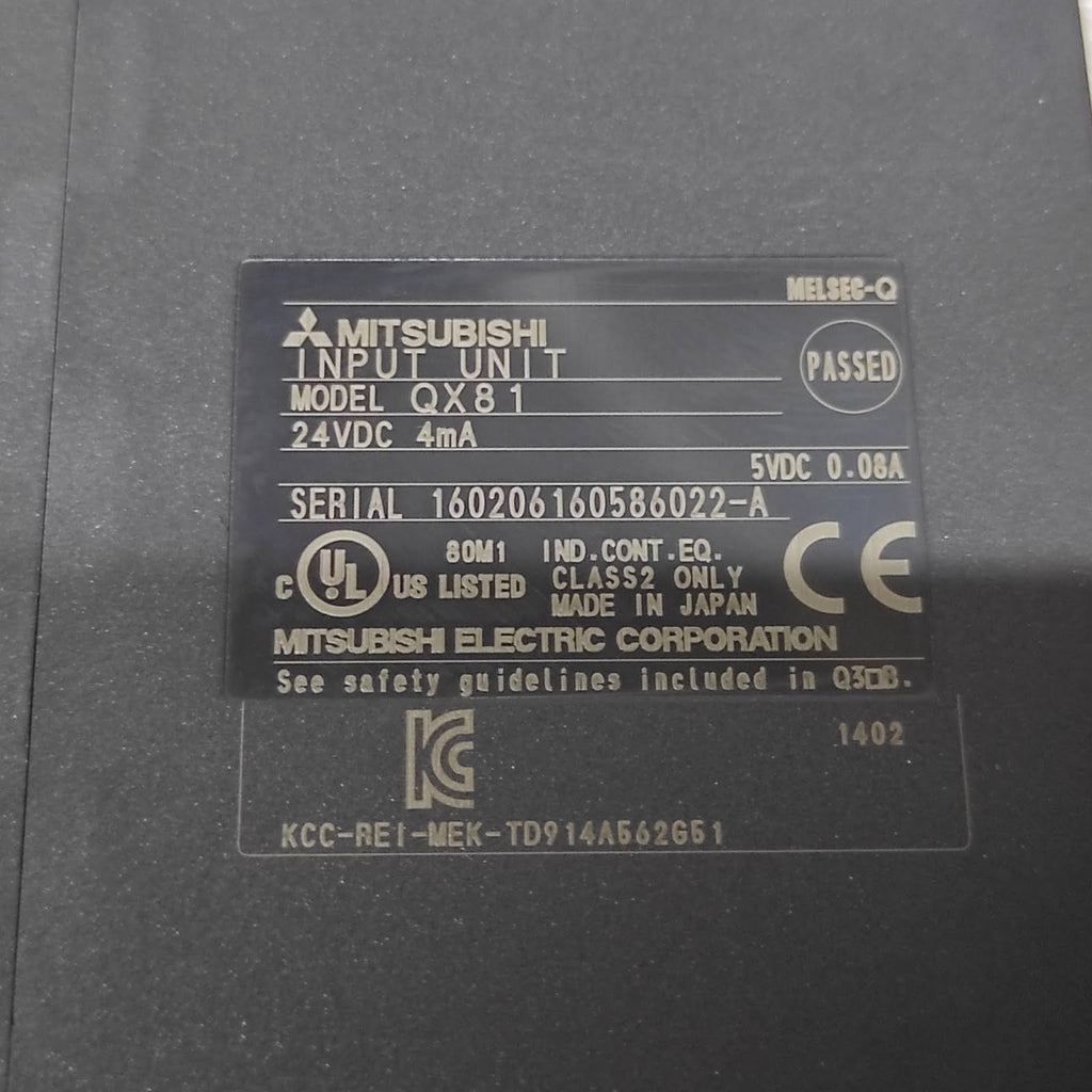 MITSUBISHI QX81 INPUT UNIT