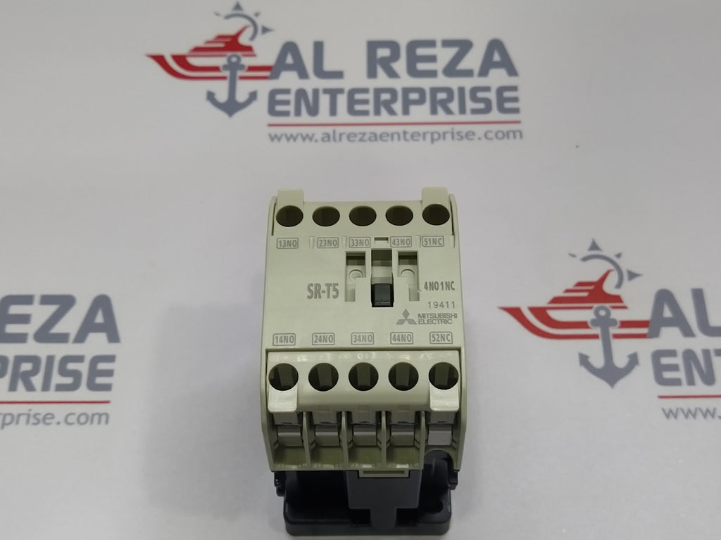 Mitsubishi SR-T5 Magnetic Contactor 4NO1NC Coil Voltage 100-127V SRT5