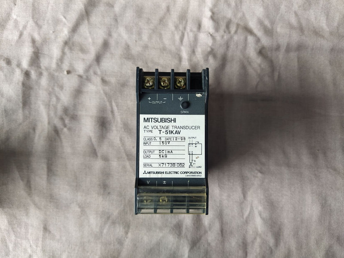 Mitsubishi T-51KAV AC Voltage Transducer T-51K AV