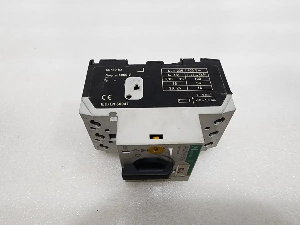 MOELLER PKZM0-25 MOTOR PROTECTIVE CIRCUIT BREAKER 6000V