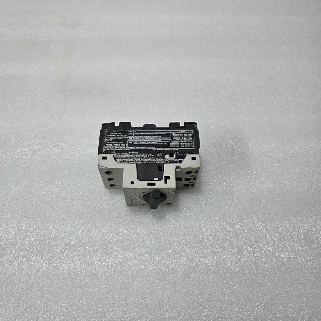 MOELLER PKZM0-6.3 MOTOR PROTECTION CIRCUIT BREAKER 4–6.3A MANUAL MOTOR STARTER