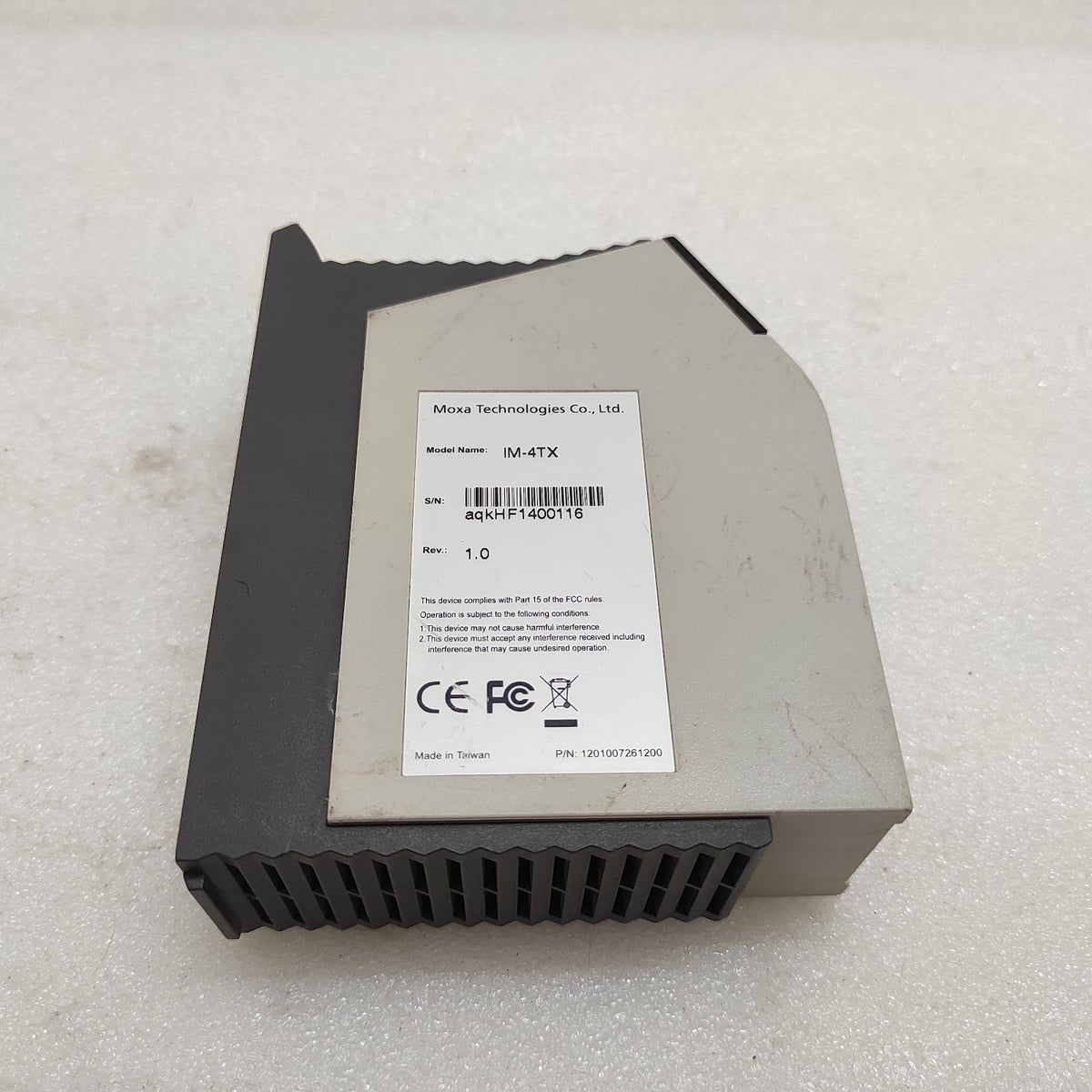 MOXA IM-4TX INTERFACE MODULE 1201007261200