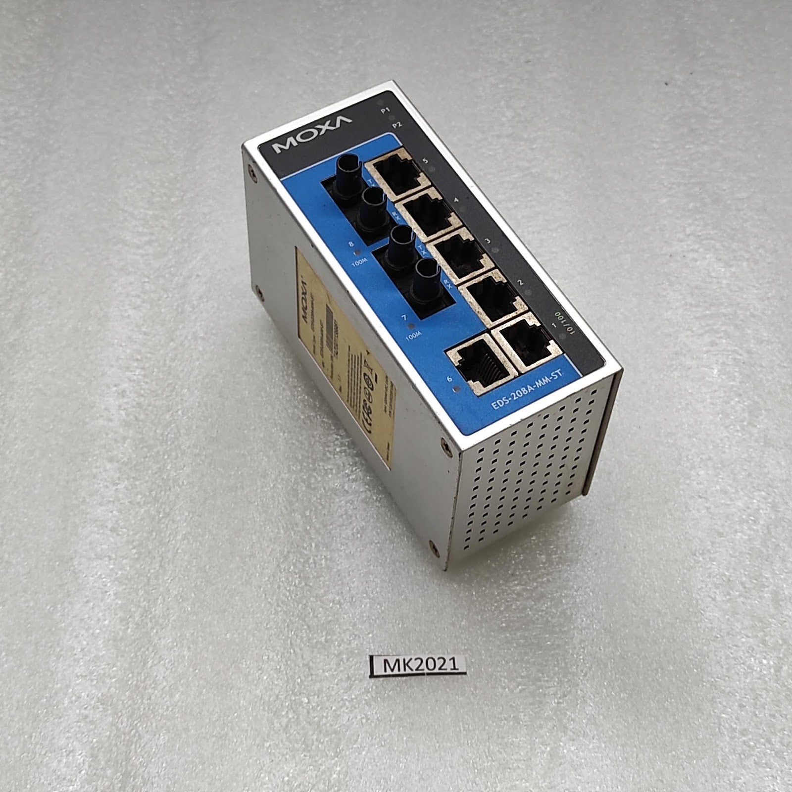 MOXA EDS-208A-MM-ST UNMANAGED SWITCH EDS-208A-MM-ST