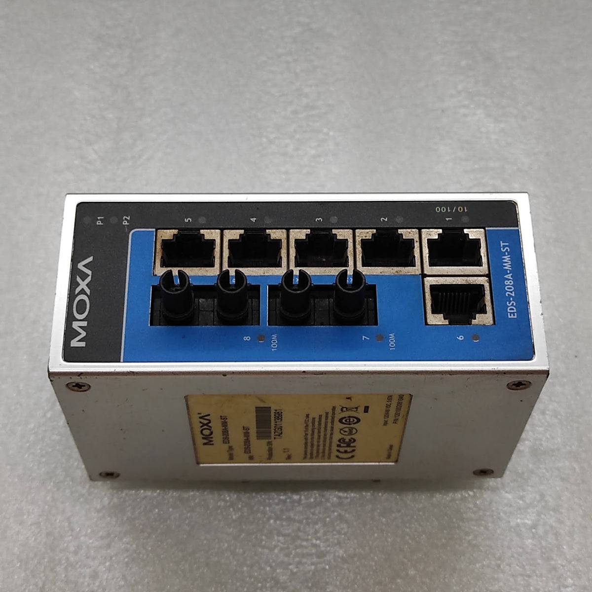 MOXA EDS-208A-MM-ST UNMANAGED SWITCH EDS-208A-MM-ST