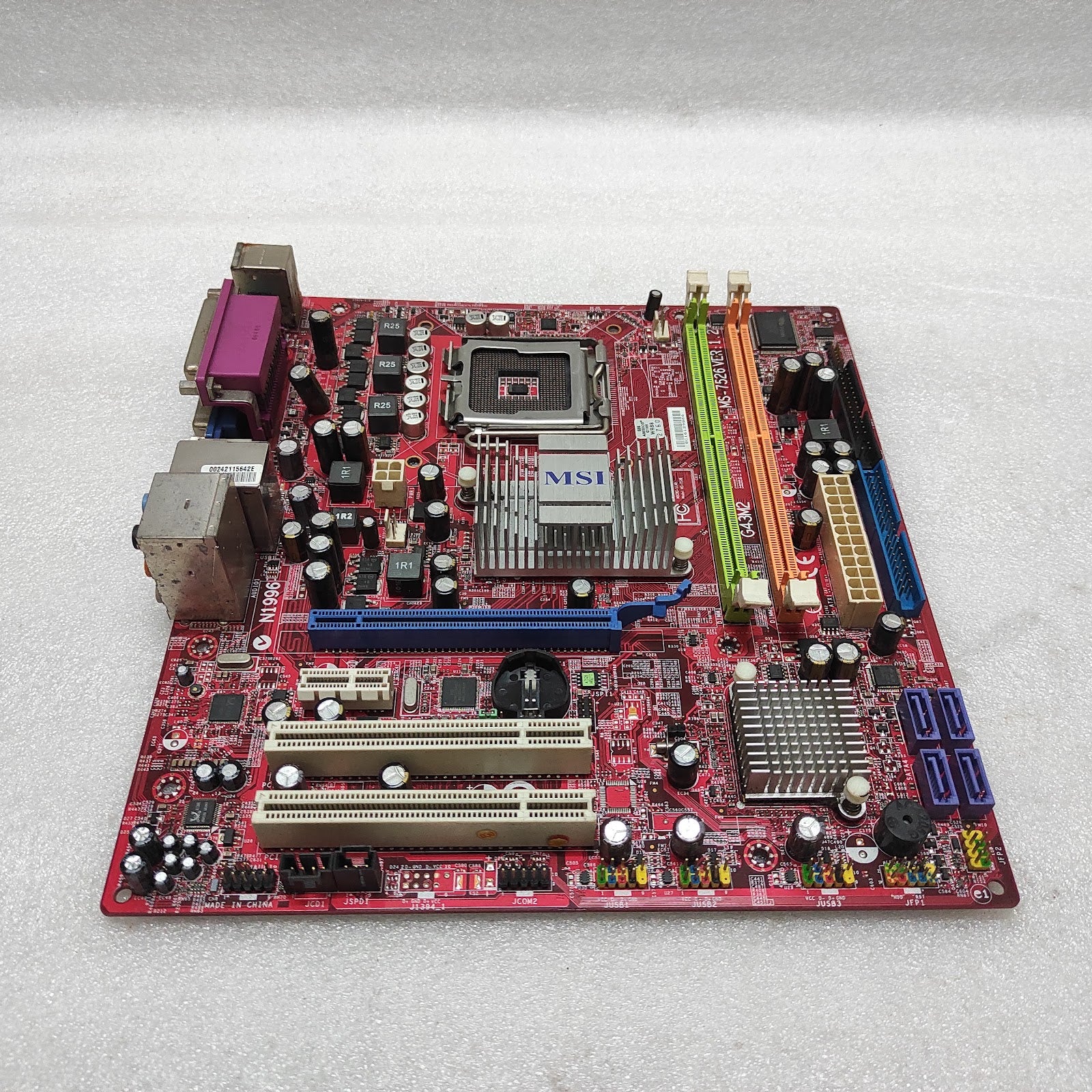 MSI G43M2-F MOTHERBOARD 911-7526-005