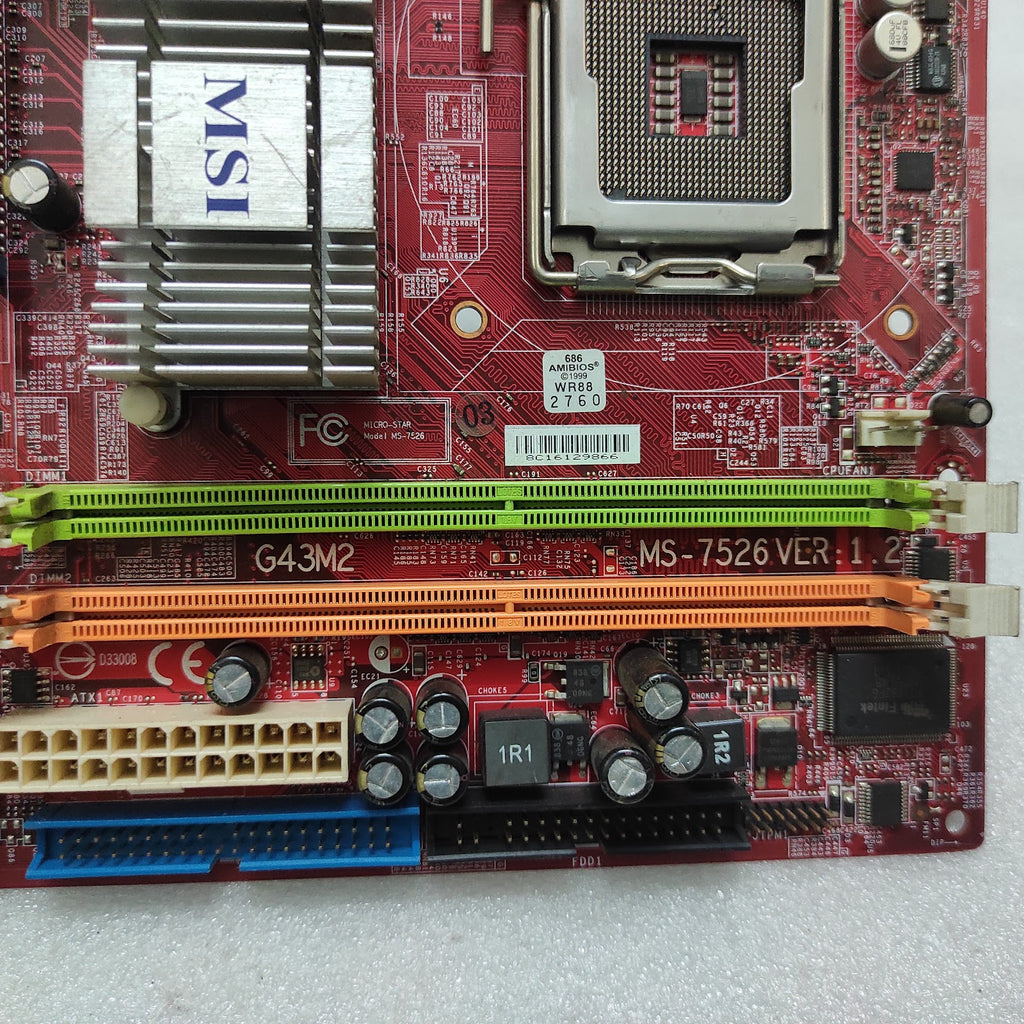 MSI G43M2-F MOTHERBOARD 911-7526-005