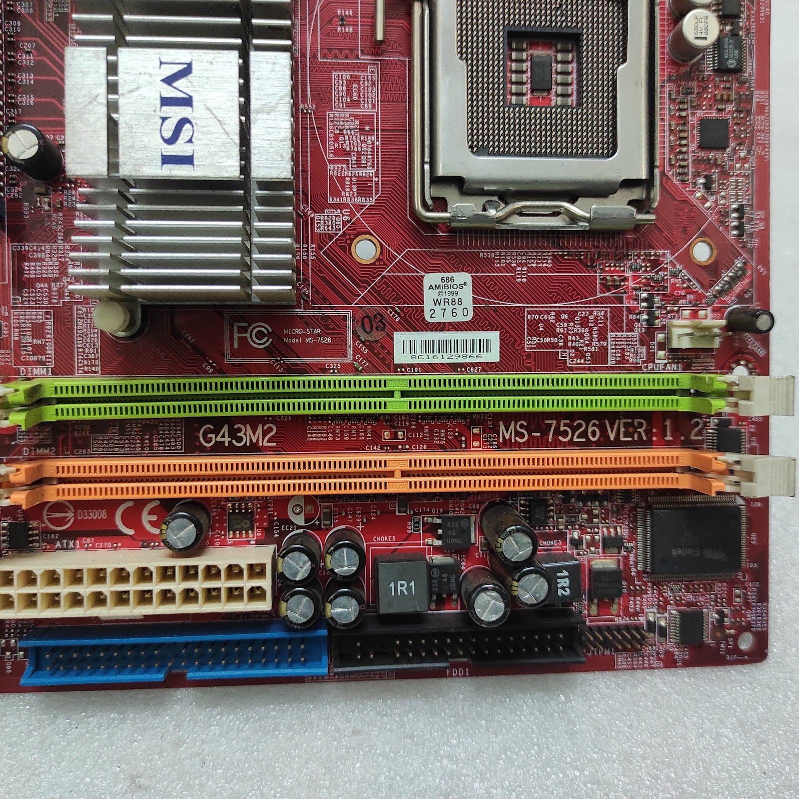 MSI G43M2-F MOTHERBOARD 911-7526-005