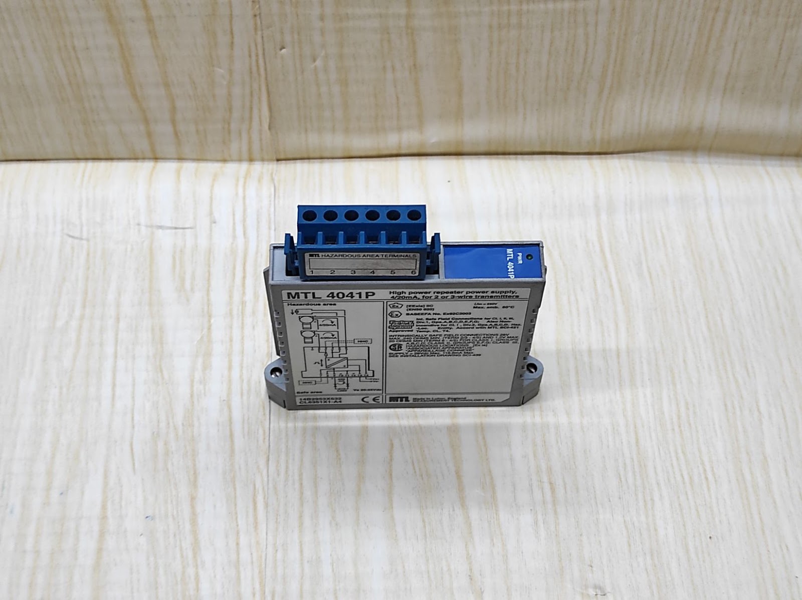 MTL 4041P High Power Repeater Power Supply 4/20mA for 2 or 3 Wire Transmitter MT