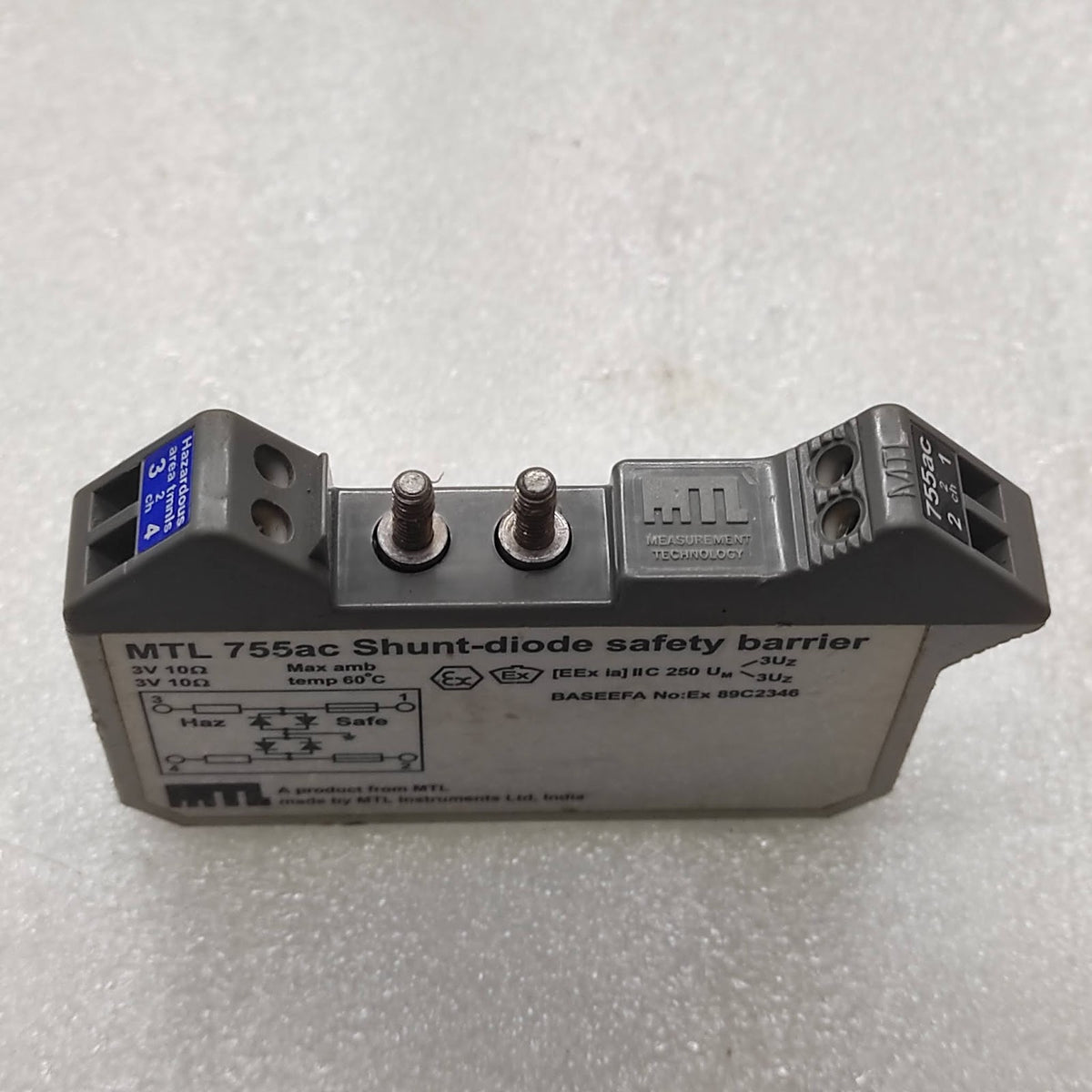 MTL 755AC SHUNT-DIODE SAFETY BARRIER