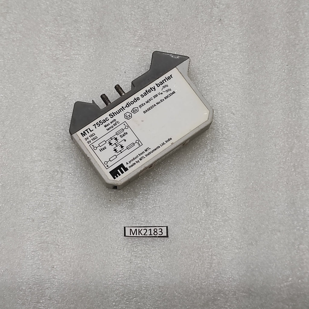 MTL 755AC SHUNT-DIODE SAFETY BARRIER