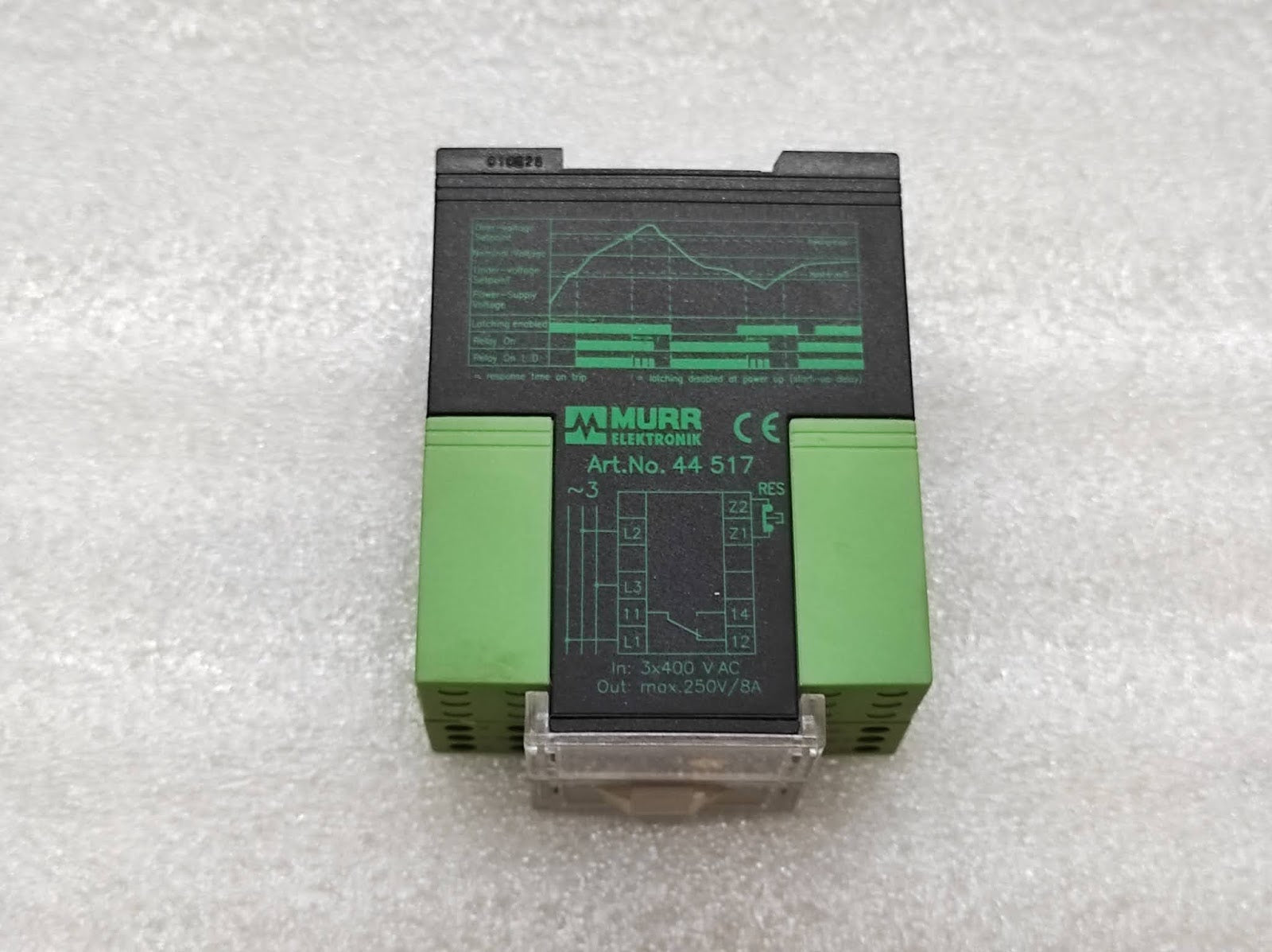 MURR ELEKTRONIK 44517 3-PH VOLTAGE WINDOW COMPARATOR