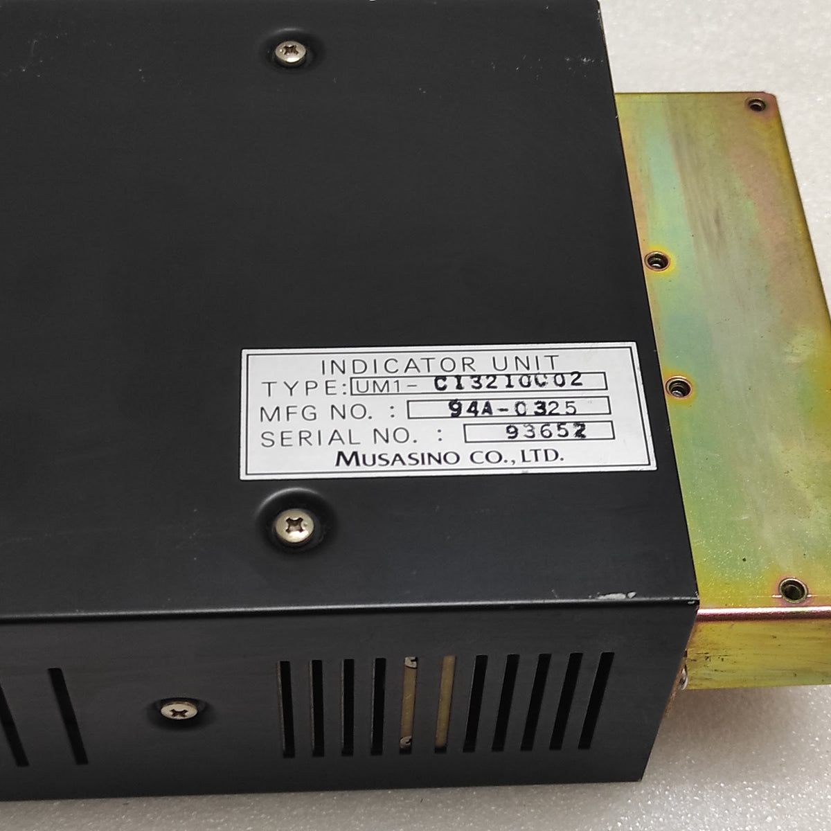 MUSASINO UM1-C13210002 LEVEL CONTROLLER 94A-0325