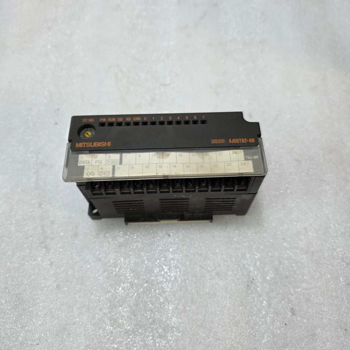 MITSUBISHI AJ55TB2-8R I/O LINK REMOTE UNIT – 8 RELAY OUTPUTS, DC24V / AC240V 2A