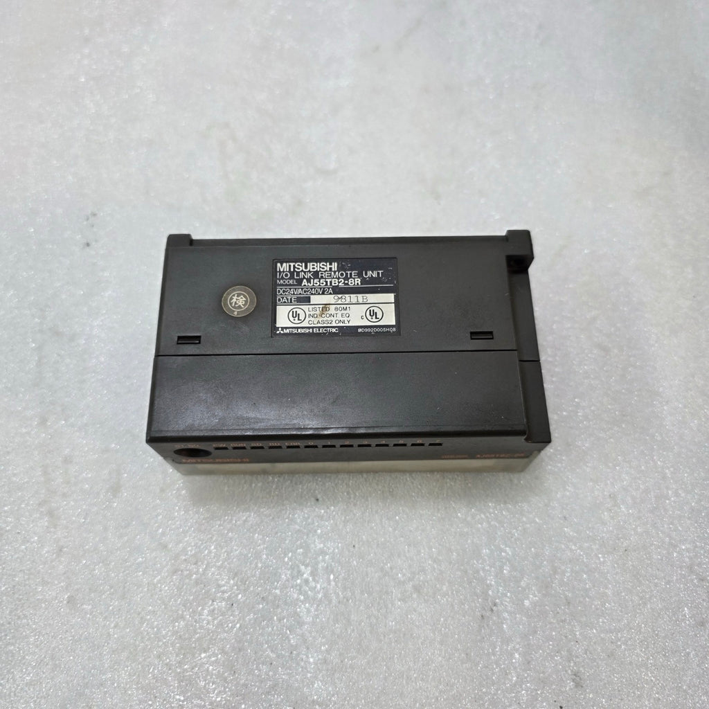 MITSUBISHI AJ55TB2-8R I/O LINK REMOTE UNIT – 8 RELAY OUTPUTS, DC24V / AC240V 2A