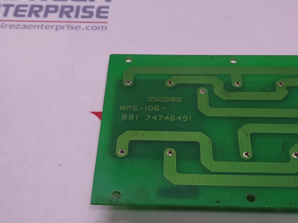 Nabco NPS-106-881 74746491 PCB Board