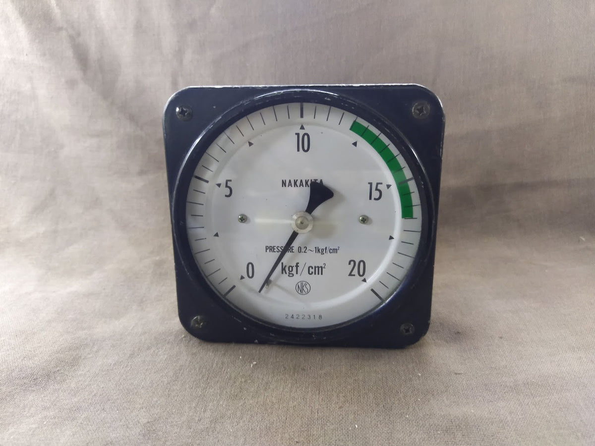 Nakakita Pressure Meter Gauge 0-20 kgf/cm2 NKS 2422318