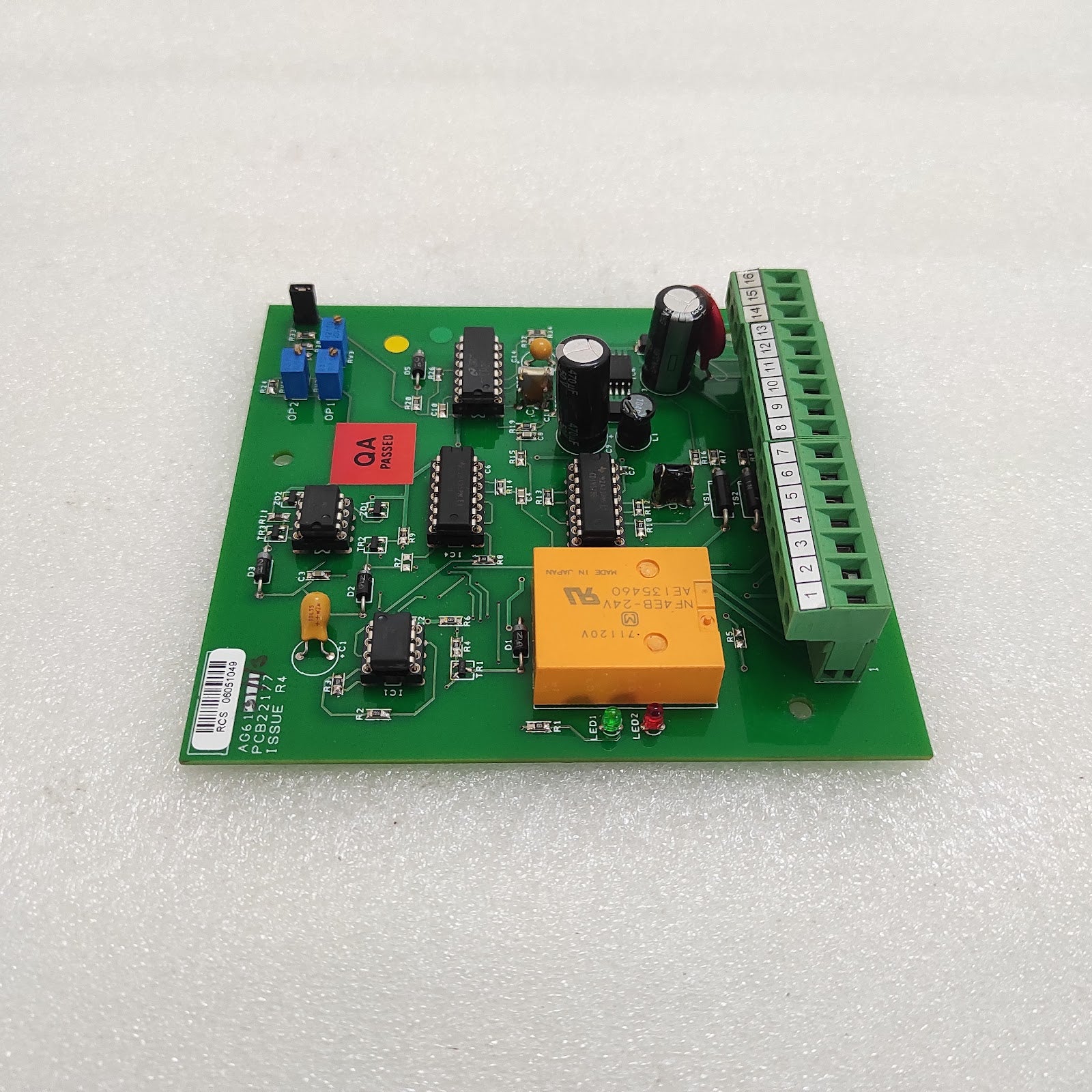 NEWLEAD AG6131/1/3 REVERSING TACHO PCB PCB22177 23030/14