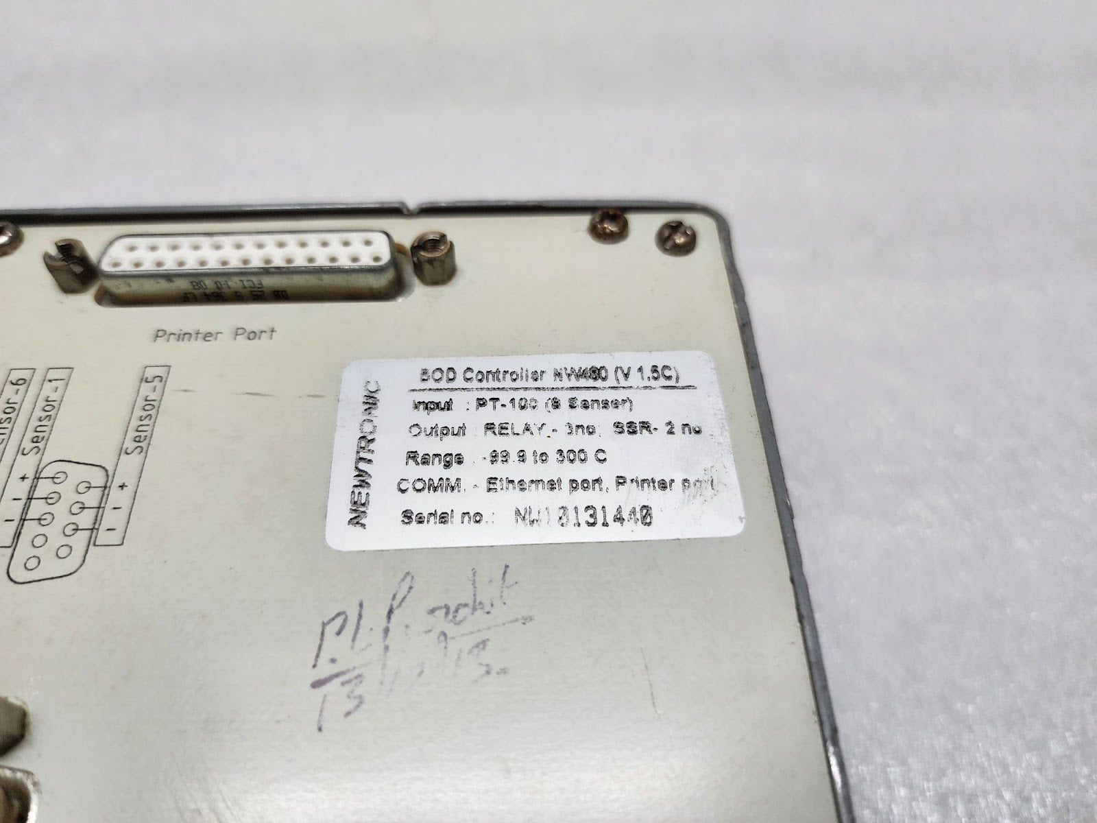 NEWTRONIC NW-480 BOD CONTROLLER V1.5A 24VDC