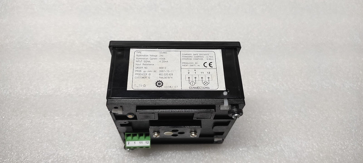 NIEAF MEASURING D3V96S PITCH INDICATOR 90913 24V