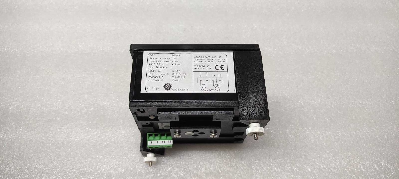 NIEAF SMITT D3V96S PITCH INDICATOR 24V 122207