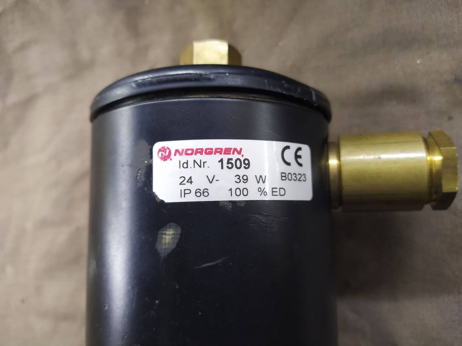 Norgren 1509 3/2 Directional Valves 2406762 Solenoid Valve 24V Pressure 40 BAR